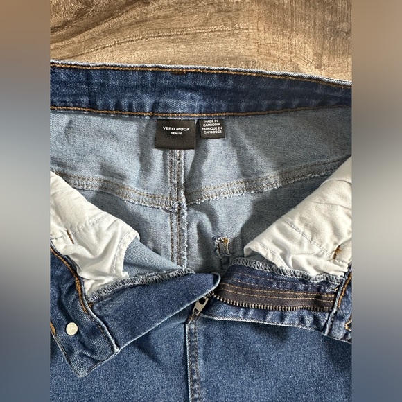 Vero Moda Denim High-Waist Skirt - Picture 6 of 6